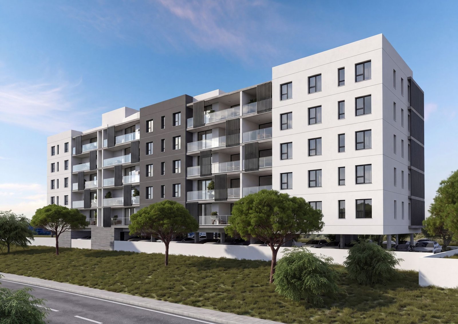 Building exterior render