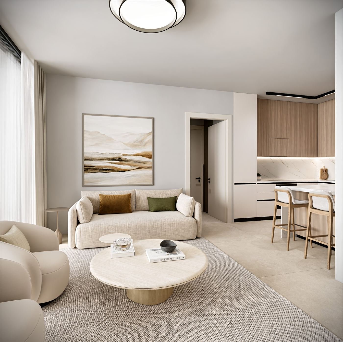 Living space render